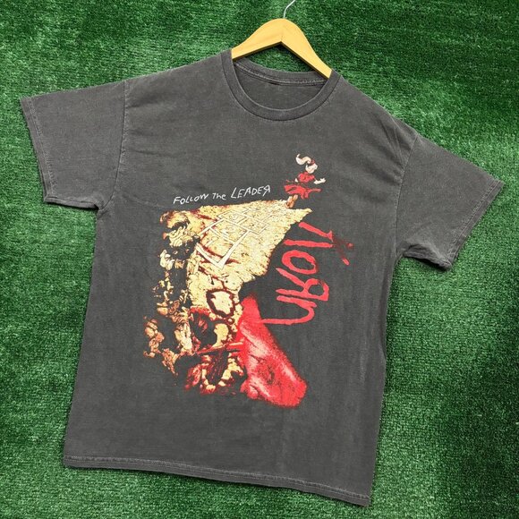 Korn Follow the Leader Nu Metal Band T-Shirt Size Large - Picture 3 of 4